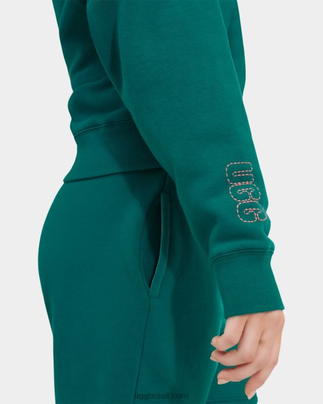 enchente 4VTTD1233 UGG mulheres moletom com capuz mallory