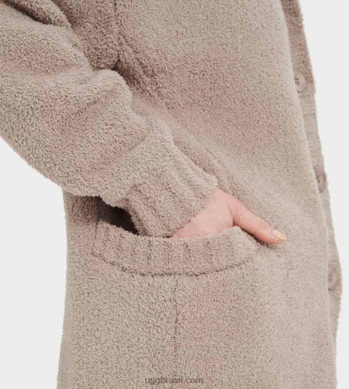 granito 4VTTD1121 UGG mulheres cardigã de viagem franca