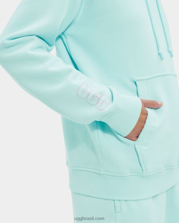 lago cristalino 4VTTD2278 UGG mulheres moletom tatiana