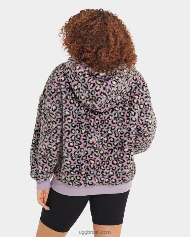 manchas pretas 4VTTD1283 UGG mulheres moletom loyra sherpa
