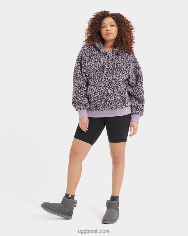 manchas pretas 4VTTD1283 UGG mulheres moletom loyra sherpa