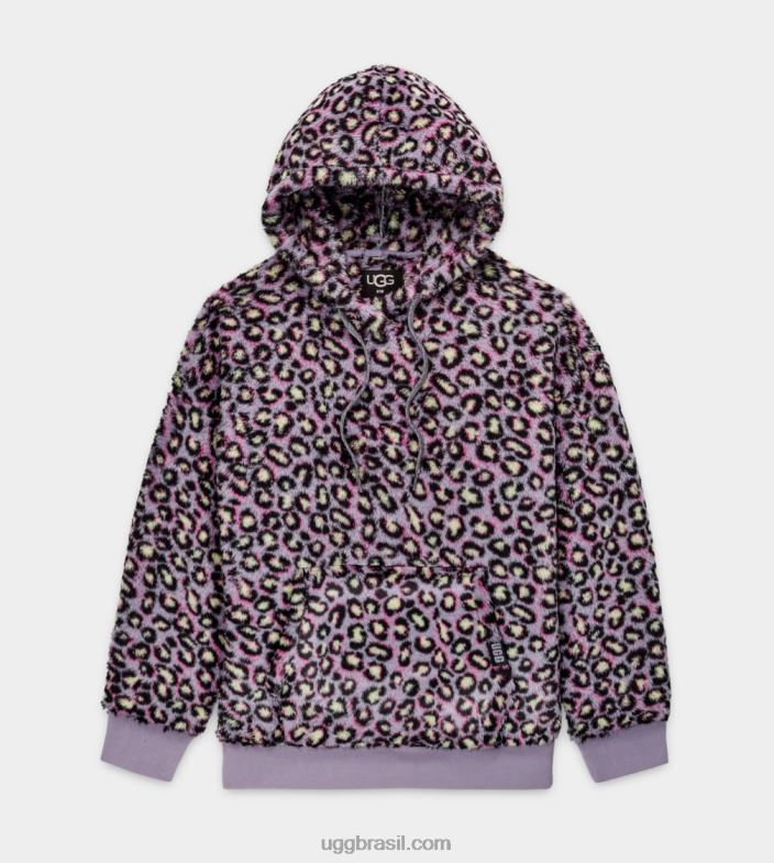 manchas pretas 4VTTD1283 UGG mulheres moletom loyra sherpa
