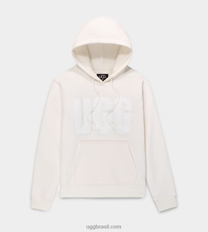 nimbo 4VTTD901 UGG mulheres moletom com logo fuzzy rey