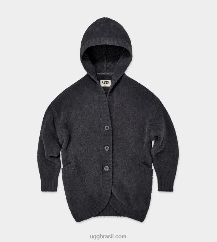 obsidiana 4VTTD1120 UGG mulheres cardigã de viagem franca