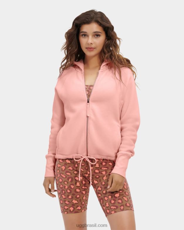 opala rosa 4VTTD102 UGG mulheres moletom com capuz Oaklynn