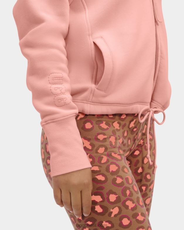 opala rosa 4VTTD102 UGG mulheres moletom com capuz Oaklynn
