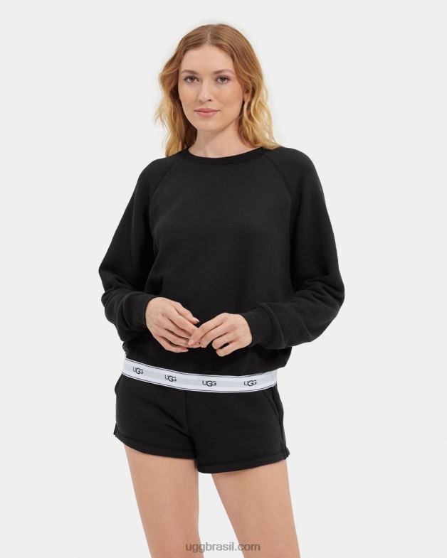 preto 4VTTD1029 UGG mulheres Nena gola redonda