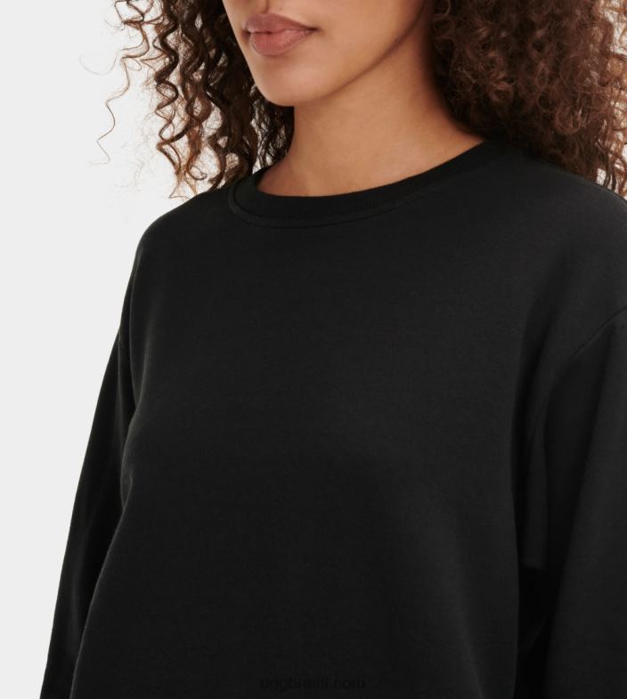 preto 4VTTD1084 UGG mulheres gola redonda denise