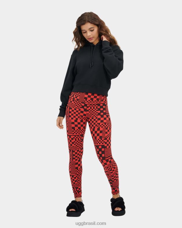 preto 4VTTD999 UGG mulheres moletom com capuz mallory