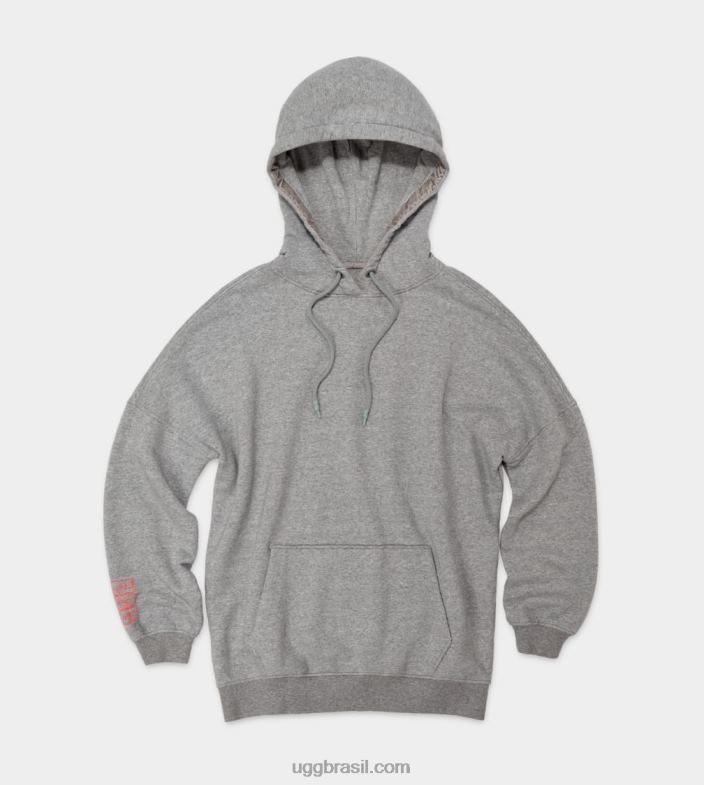 urze cinza 4VTTD1343 UGG mulheres moletom namorado simone