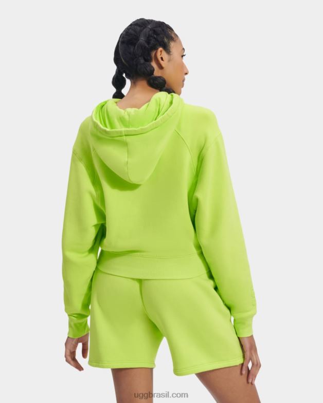 verde vibrante 4VTTD998 UGG mulheres moletom com capuz mallory