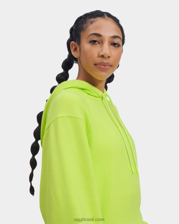 verde vibrante 4VTTD998 UGG mulheres moletom com capuz mallory