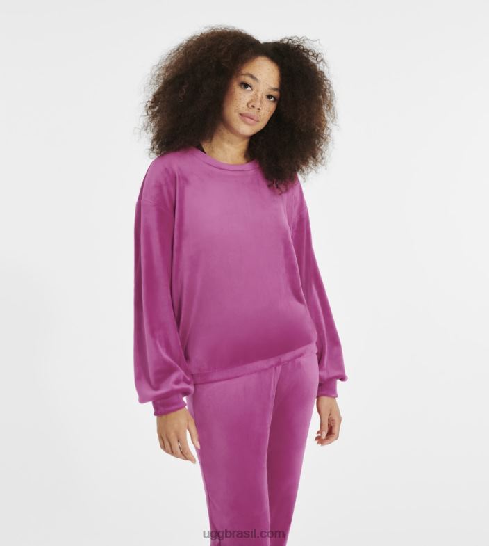 violeta selvagem 4VTTD100 UGG mulheres shanara gola redonda