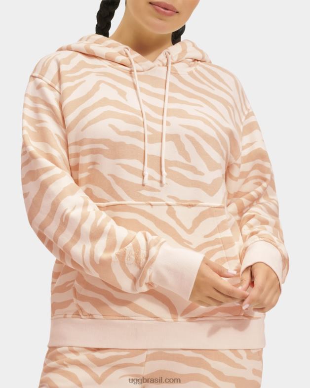 zebra branca 4VTTD93 UGG mulheres zebra com capuz tatiana