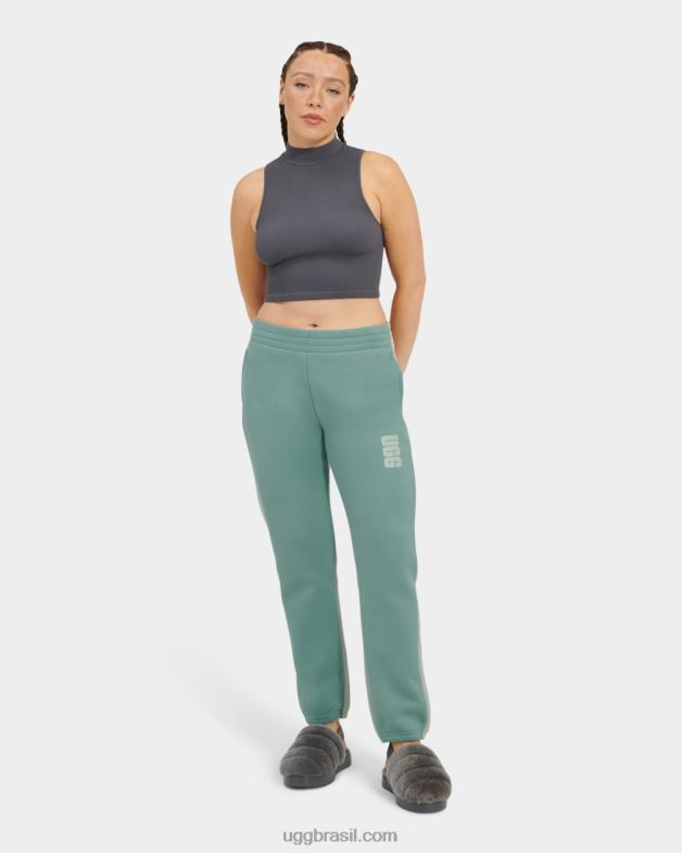 aloe vera/calçada 4VTTD1143 UGG mulheres calça de moletom daniella dois tons