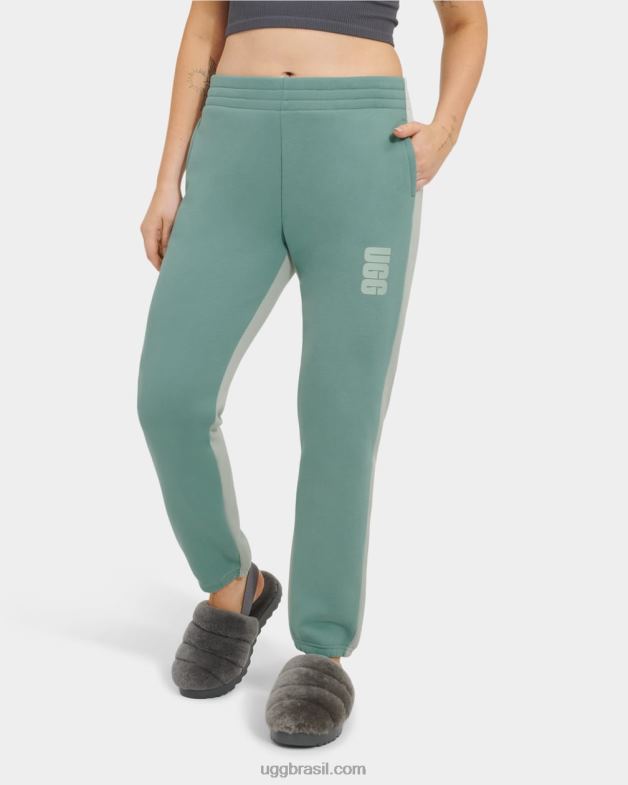 aloe vera/calçada 4VTTD1143 UGG mulheres calça de moletom daniella dois tons