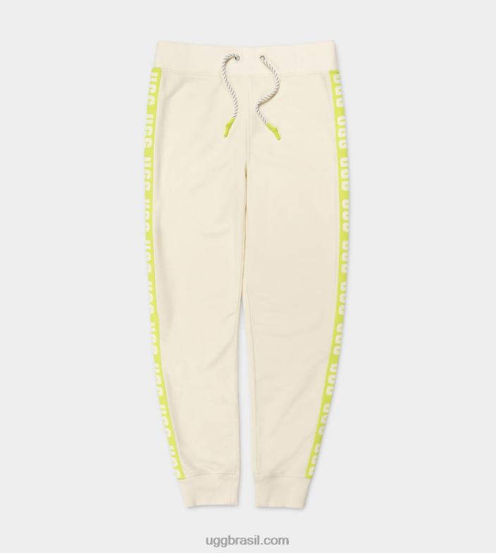 branco/amarelo limão 4VTTD120 UGG mulheres calça de devaneio