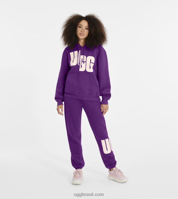 céu roxo 4VTTD1188 UGG mulheres calça de moletom daniella chopd