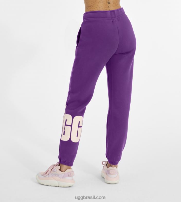 céu roxo 4VTTD1188 UGG mulheres calça de moletom daniella chopd
