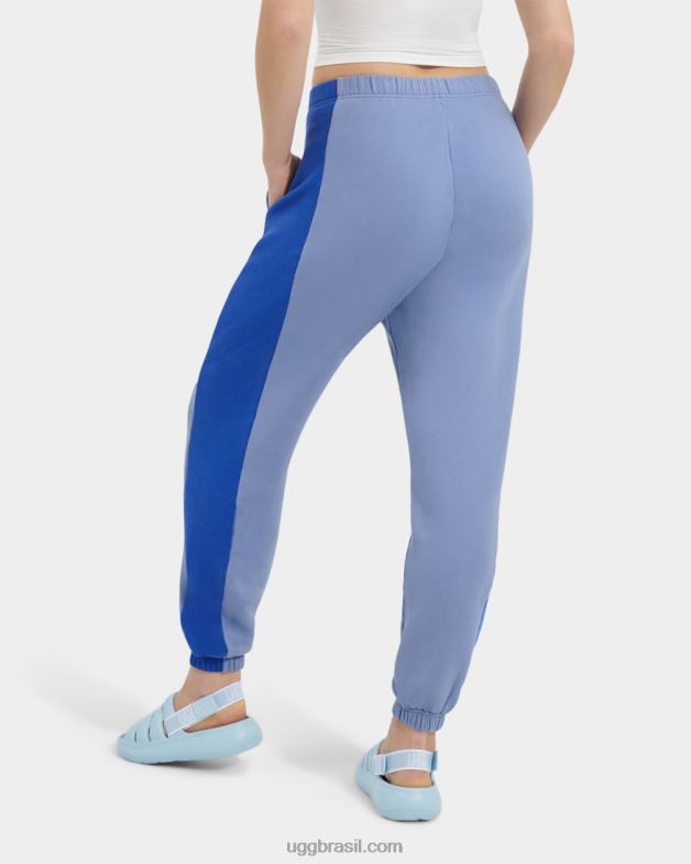 lago estrelado/azul 4VTTD974 UGG mulheres calça de moletom jayleen bloqueada