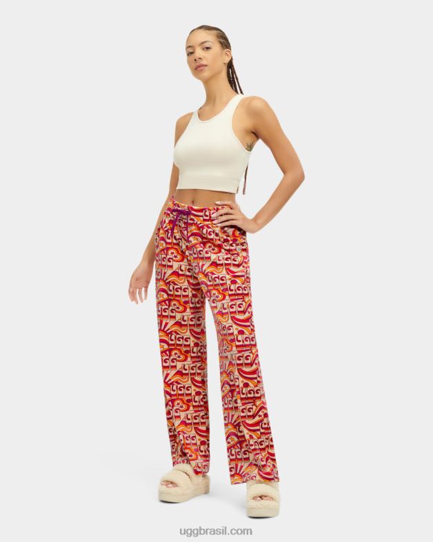 nantucket coral groovin 4VTTD88 UGG mulheres calça francesinha