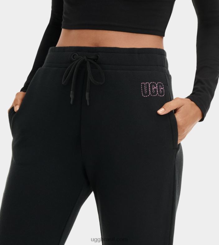 preto 4VTTD1006 UGG mulheres calça de moletom daniella