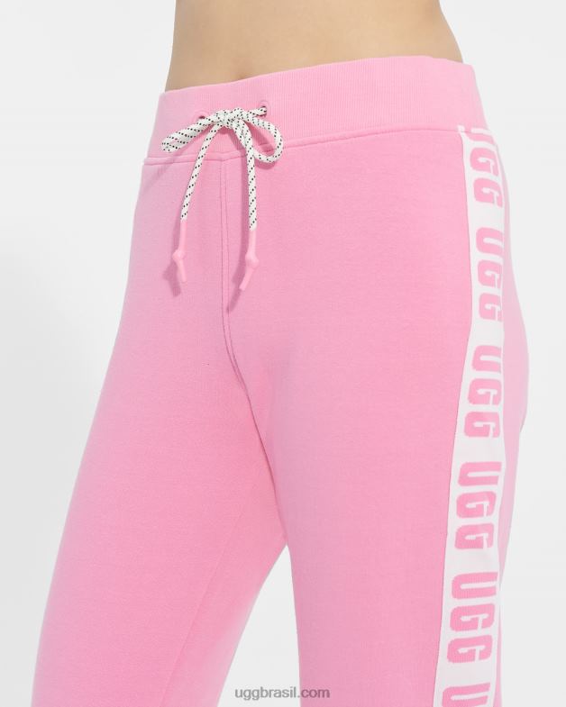 sachê rosa 4VTTD1306 UGG mulheres calça de devaneio