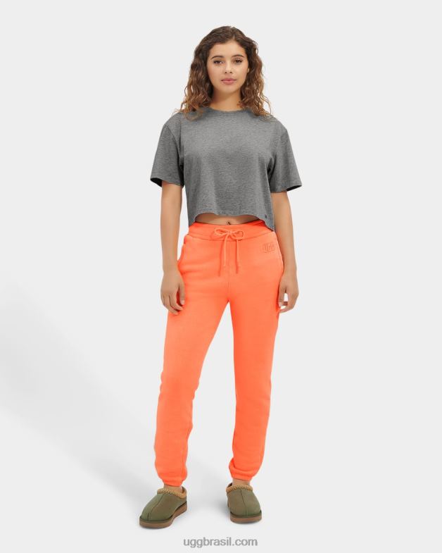 sorvete de laranja 4VTTD1076 UGG mulheres calça de moletom daniella