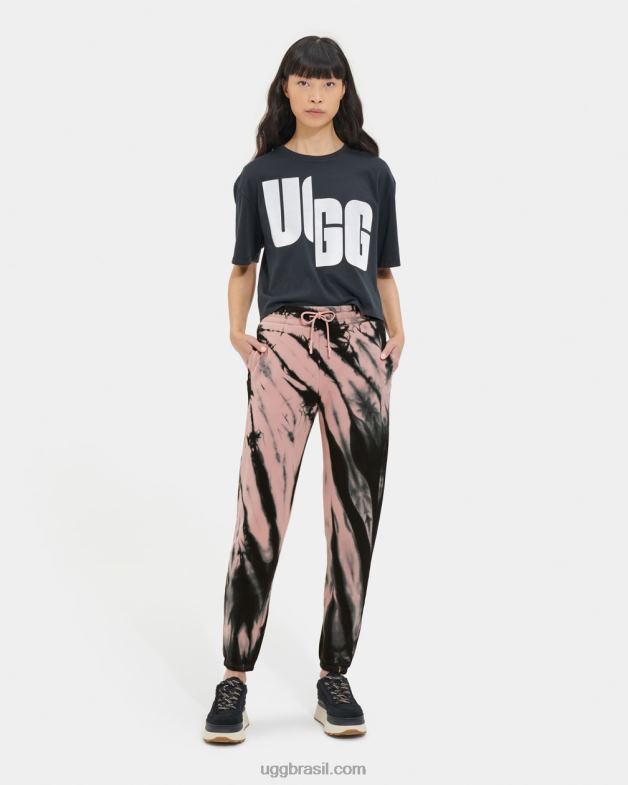 woodrose 4VTTD132 UGG mulheres calça de moletom daniella tie dye