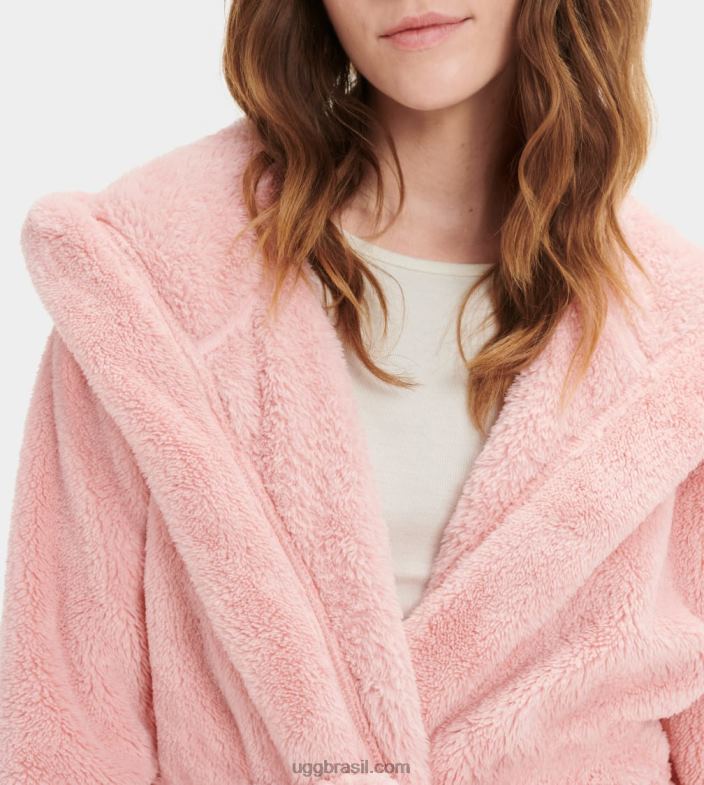 beijo suave 4VTTD187 UGG mulheres roupão de pelúcia aarti