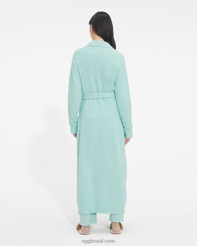 céu 4VTTD1353 UGG mulheres roupão de malha lenny