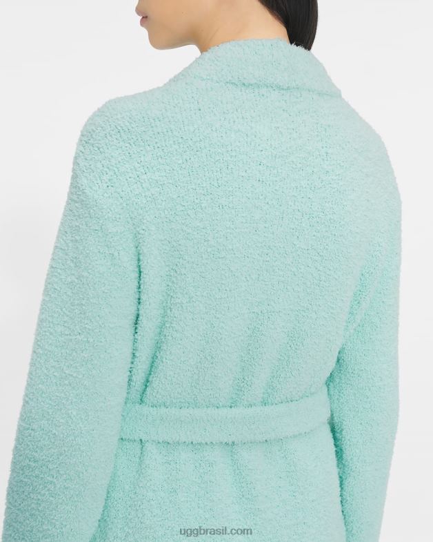 céu 4VTTD1353 UGG mulheres roupão de malha lenny