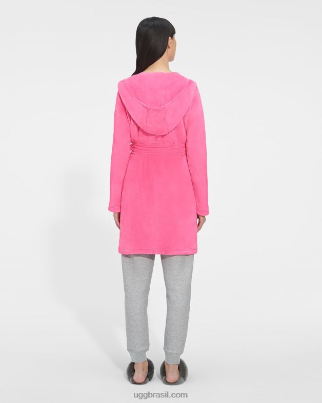 caramelo rosa 4VTTD147 UGG mulheres roupão de lã miranda