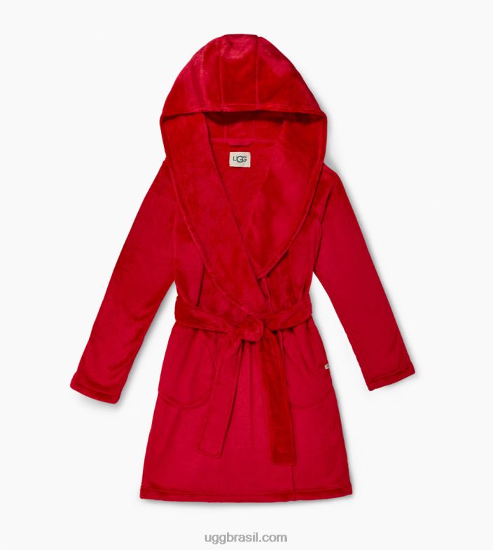 fita vermelha 4VTTD1356 UGG mulheres roupão de lã miranda
