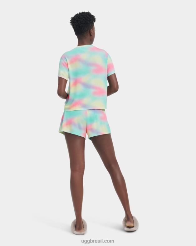 mistura de arco-íris 4VTTD864 UGG mulheres conjunto de aniyah