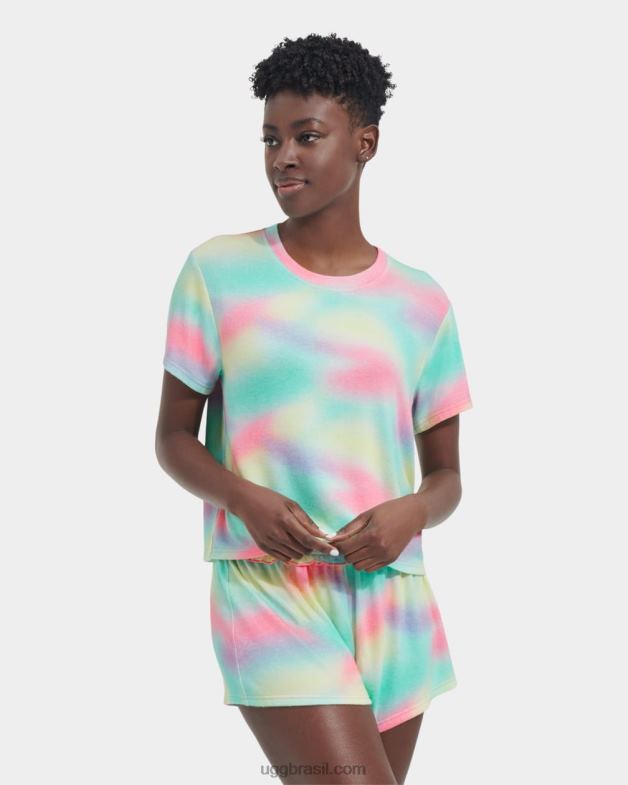 mistura de arco-íris 4VTTD864 UGG mulheres conjunto de aniyah