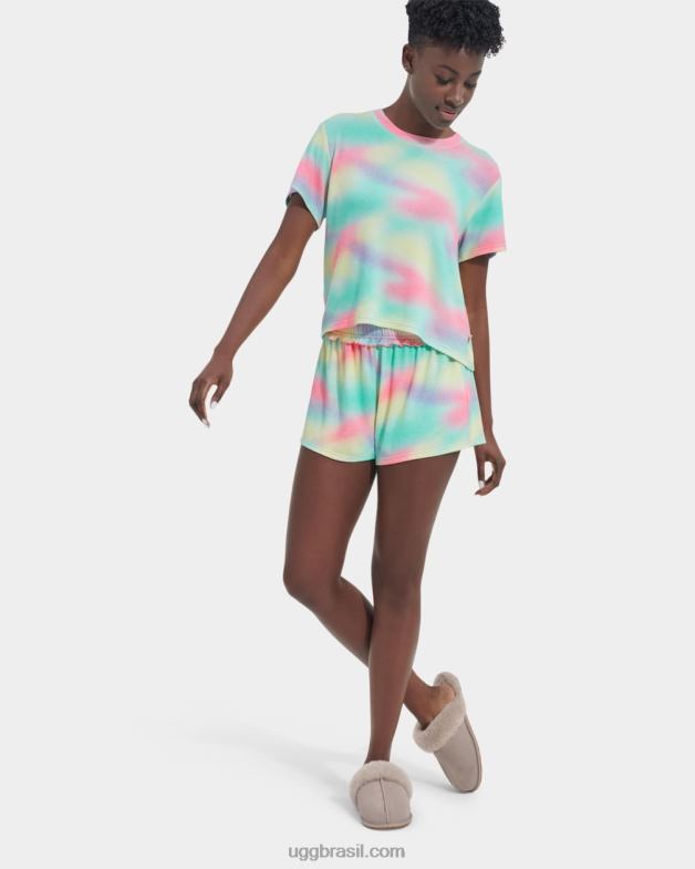 mistura de arco-íris 4VTTD864 UGG mulheres conjunto de aniyah