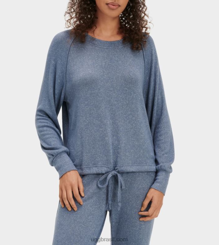 urze azul marinho 4VTTD929 UGG mulheres conjunto de empena