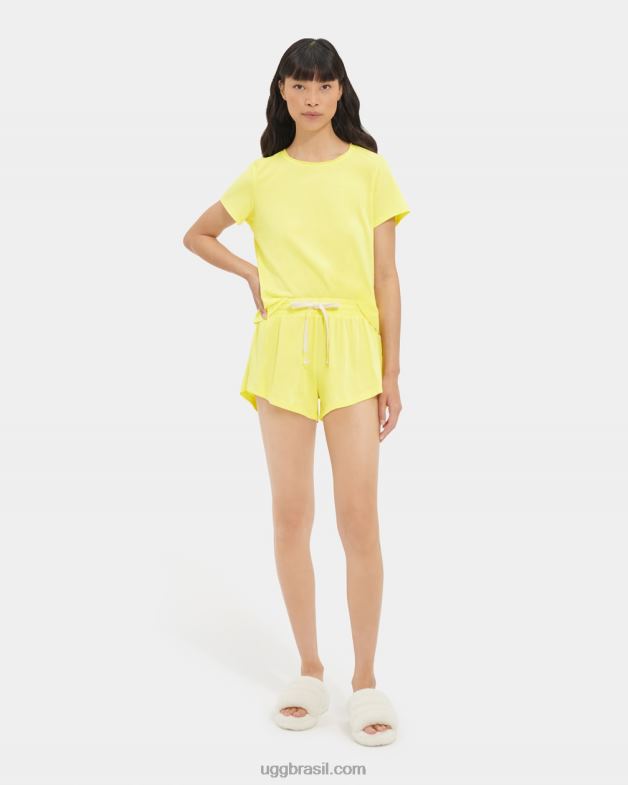 amarelo elfo 4VTTD1310 UGG mulheres pamalla short