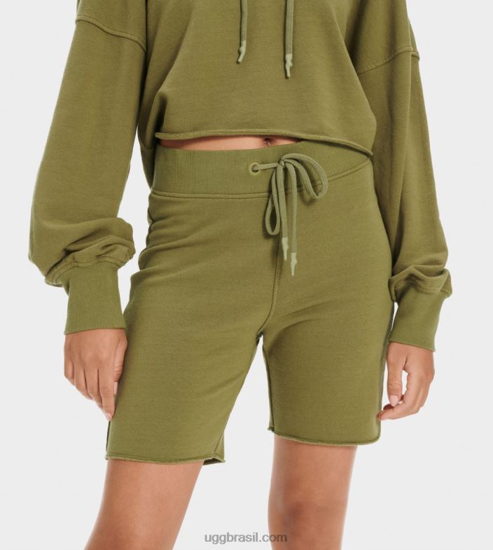 azeitona selvagem 4VTTD1299 UGG mulheres short zahara biker