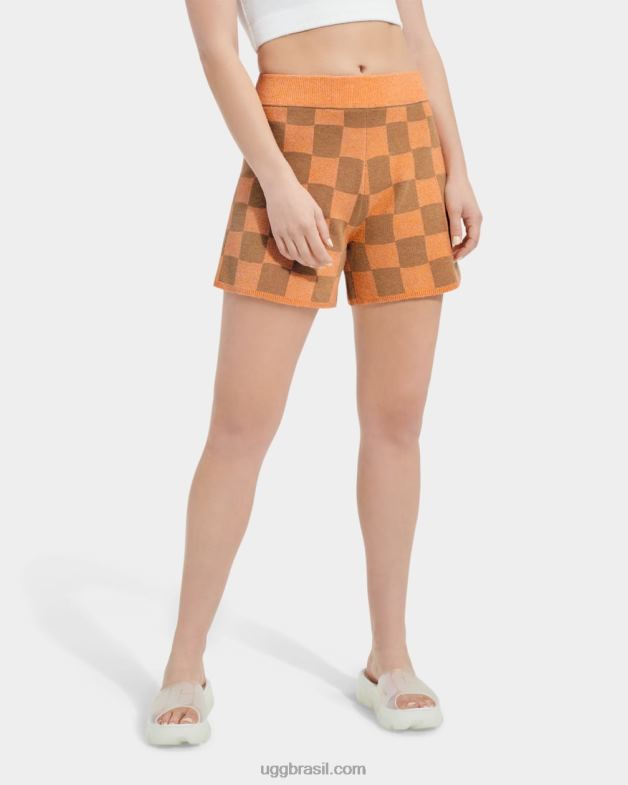 laranja/marrom 4VTTD959 UGG mulheres maliah curto