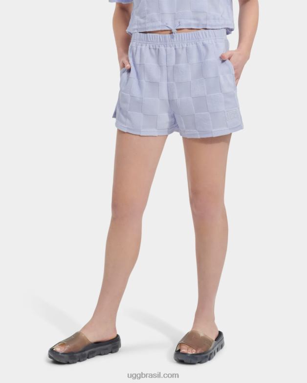 névoa do oceano 4VTTD2185 UGG mulheres cheque curto noni