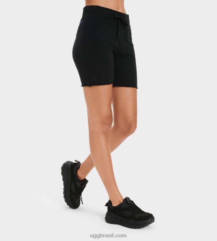 preto 4VTTD1300 UGG mulheres short zahara biker