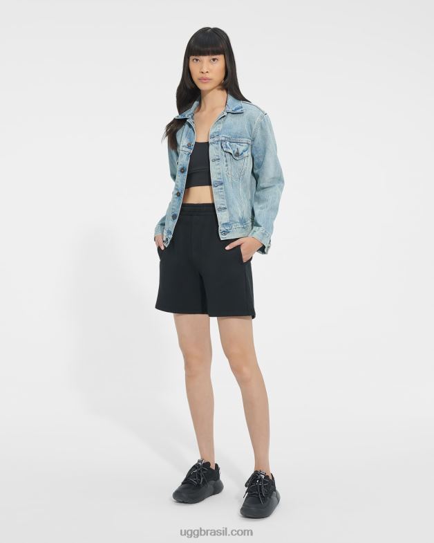 preto 4VTTD2195 UGG mulheres chrissy short