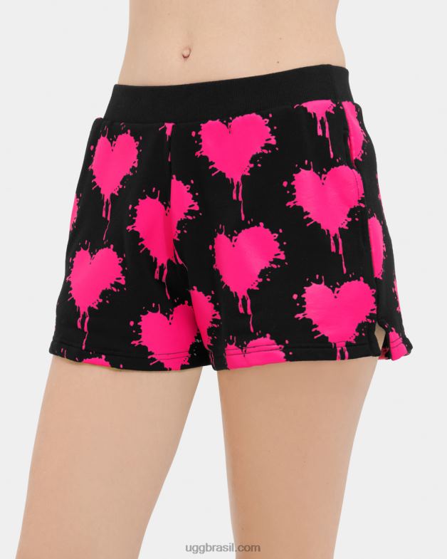 preto/rosa caramelo 4VTTD180 UGG mulheres noni curto