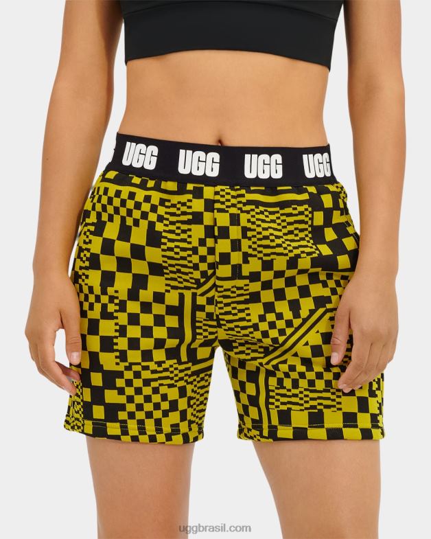 relish/cheques pretos 4VTTD2219 UGG mulheres cheques curtos chrissy