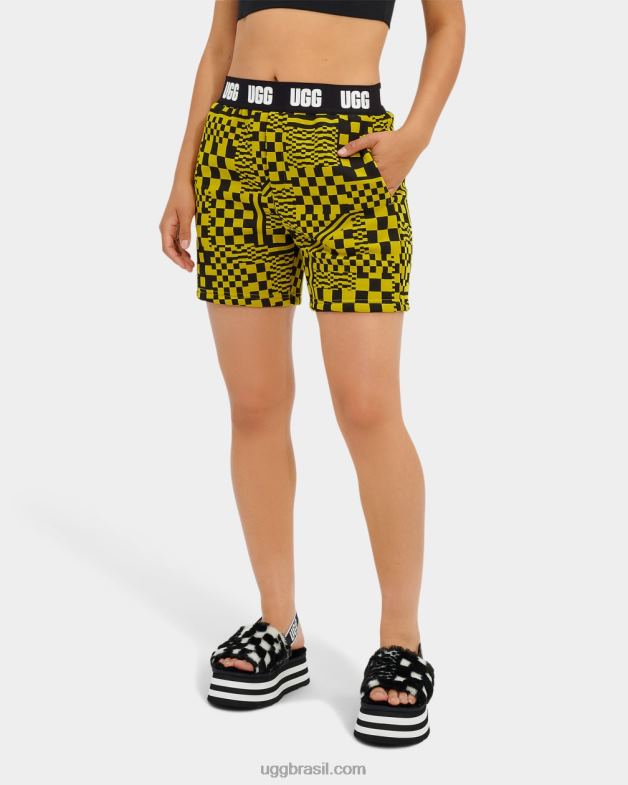 relish/cheques pretos 4VTTD2219 UGG mulheres cheques curtos chrissy