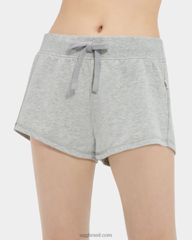 urze cinza 4VTTD994 UGG mulheres shorts micro felpudos maurice