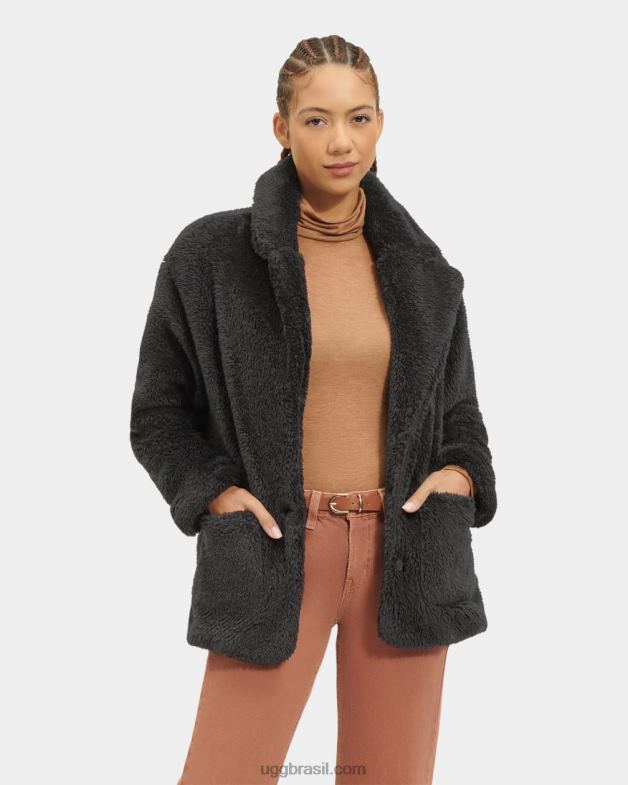 alcatrão 4VTTD1163 UGG mulheres cardigã de viagem shailee sherpa