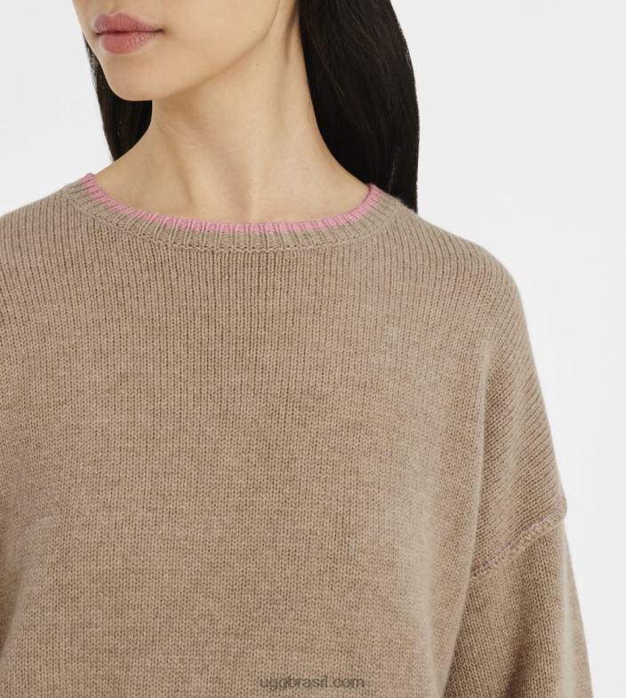 camelo ii 4VTTD1159 UGG mulheres renata suéter cashmere